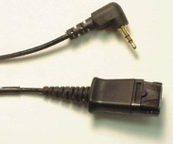 Аудио кабел Плантроникс 70765-01, QD во 2.5mm, 3m, црна