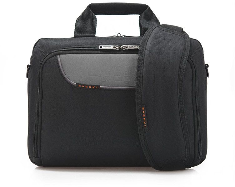 Çantë për laptop Everki 11.6", e zezë