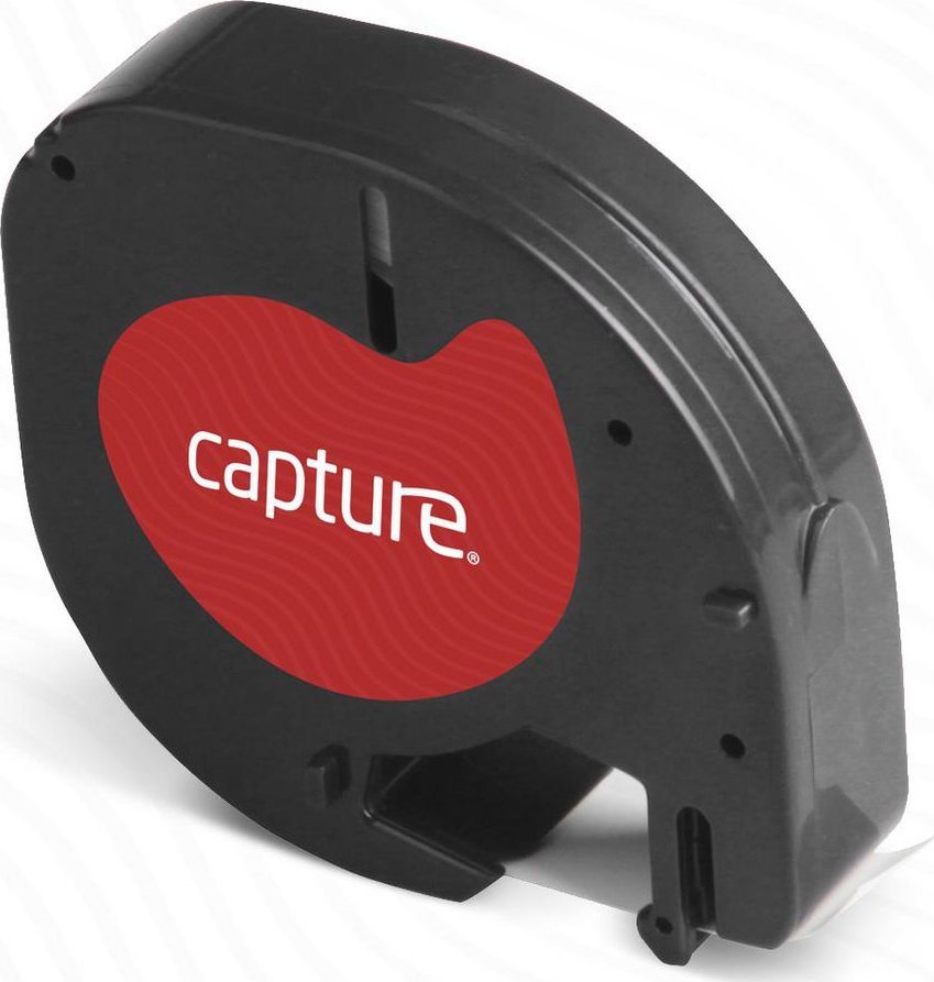 Rrip etiketimi Capture CA-S0721660, 12mm, 4m, plastikë e laminuar