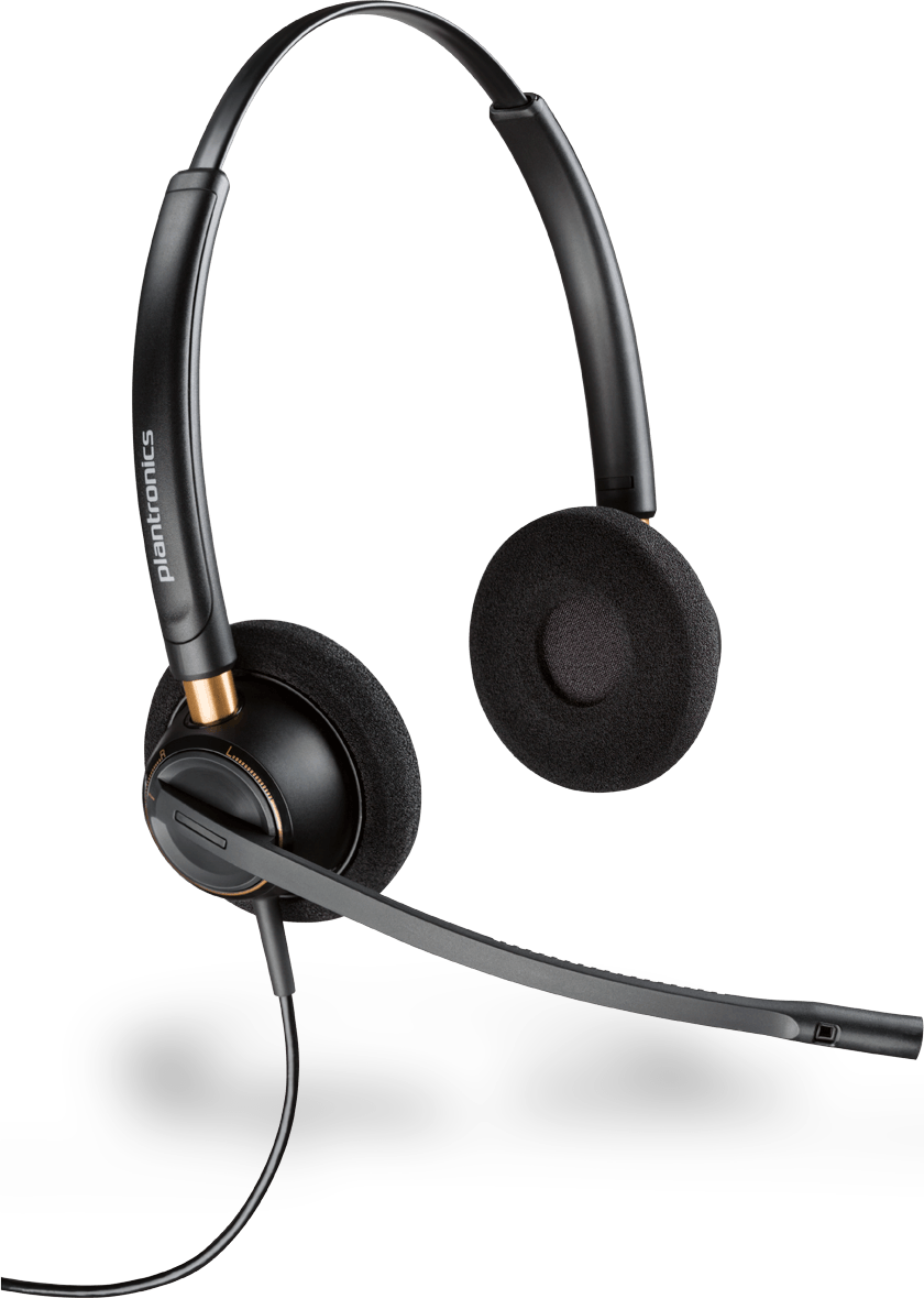 Kufje Plantronics Encore Pro HW520, frekuencë 100-6800 Hz, të zeza