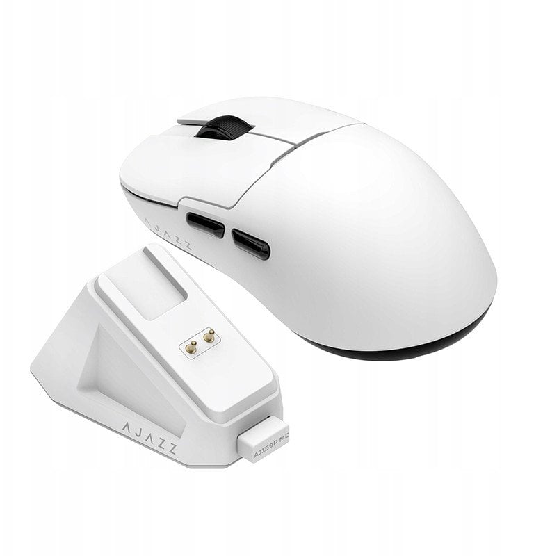 Maus pa tela AJ159 P MC, triple mode, stacion karikimi magnetik, RGB, i zi