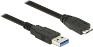 Kabllo Delock USB-A - microUSB, 1.5m, i zi