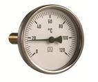 Termometër Afriso BiTH 80 Ø=80mm 0-120°C sleeve 100mm 1/2" AX Cl. 2.0 