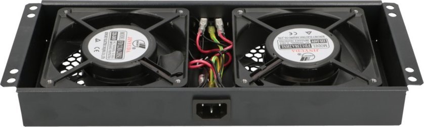 Njesi ftohëse për kabinet ExtraLink EX19102, 2 ventilatorë, 220V, e zezë