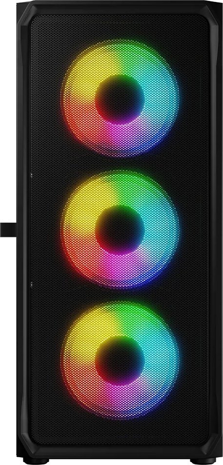 Kase kompjuteri Logic Concept Portos ARGB, MIDI Tower, xham i kalitur, e zezë