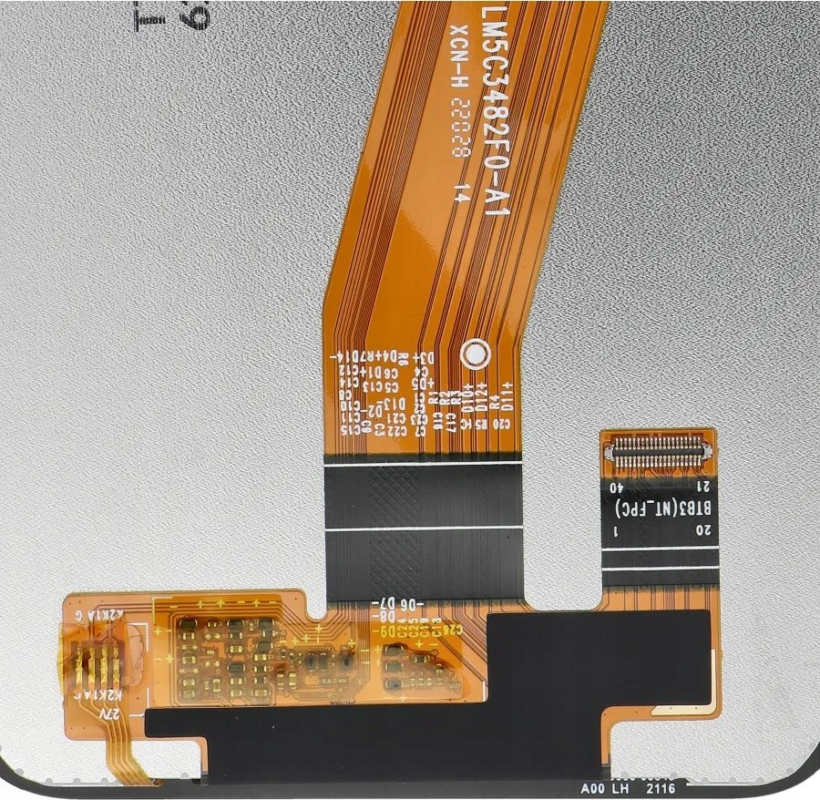 Екран LCD FixCell за Samsung A03 A035, OEM, без рамка