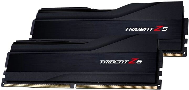 Module të memories G.Skill Trident Z5 32GB (2x16GB) DDR5 6000 CL40, të zeza
