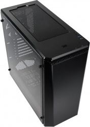 Kasa kompjuteri Phanteks Eclipse P400 PH-EC416PTG-BK, ATX Mid Tower, xham i temperuar, e zezë satin