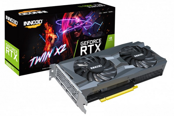 Kartelë grafike INNO3D nVidia GeForce RTX 3060 Ti, 8GB GDDR6, 1665MHz, e zezë Kartelë grafike INNO3D nVidia GeForce RTX 3060 Ti, 8GB GDDR6, 1665MHz, e zezë