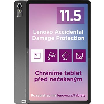 Таблет Lenovo Tab P11 2nd Gen, 11.5\", 6GB 128GB, сива Storm