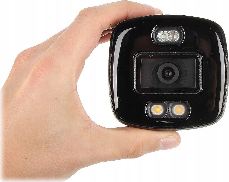 Kamerë tubulare Dahua HDCVI, 5MP, lente 3.6mm, IR 40m, e bardhë