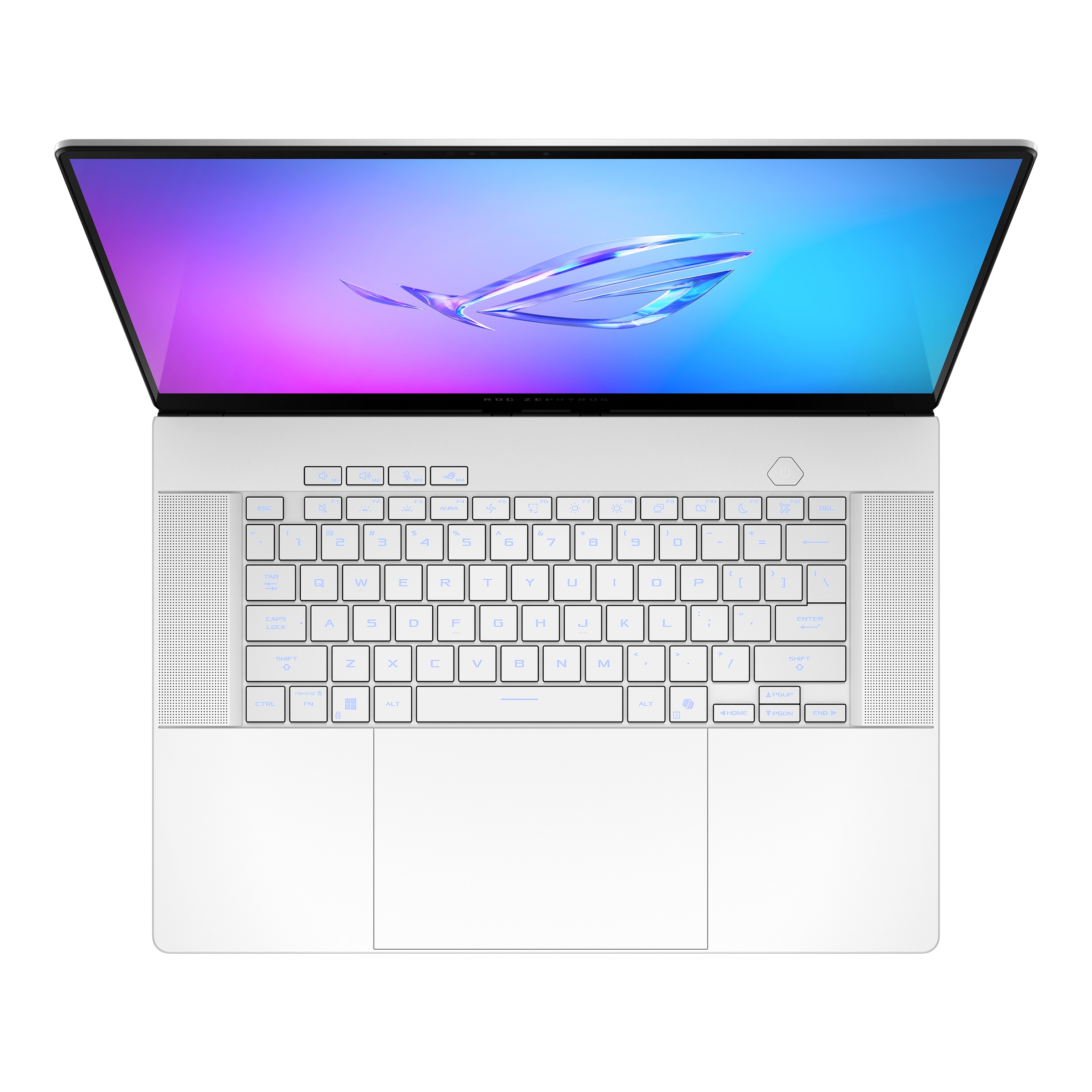 Laptop ASUS ROG Zephyrus G16 16″, Intel Core Ultra 9 285H, RTX 5070 Ti, 32 GB RAM, 2 TB SSD, i bardhë