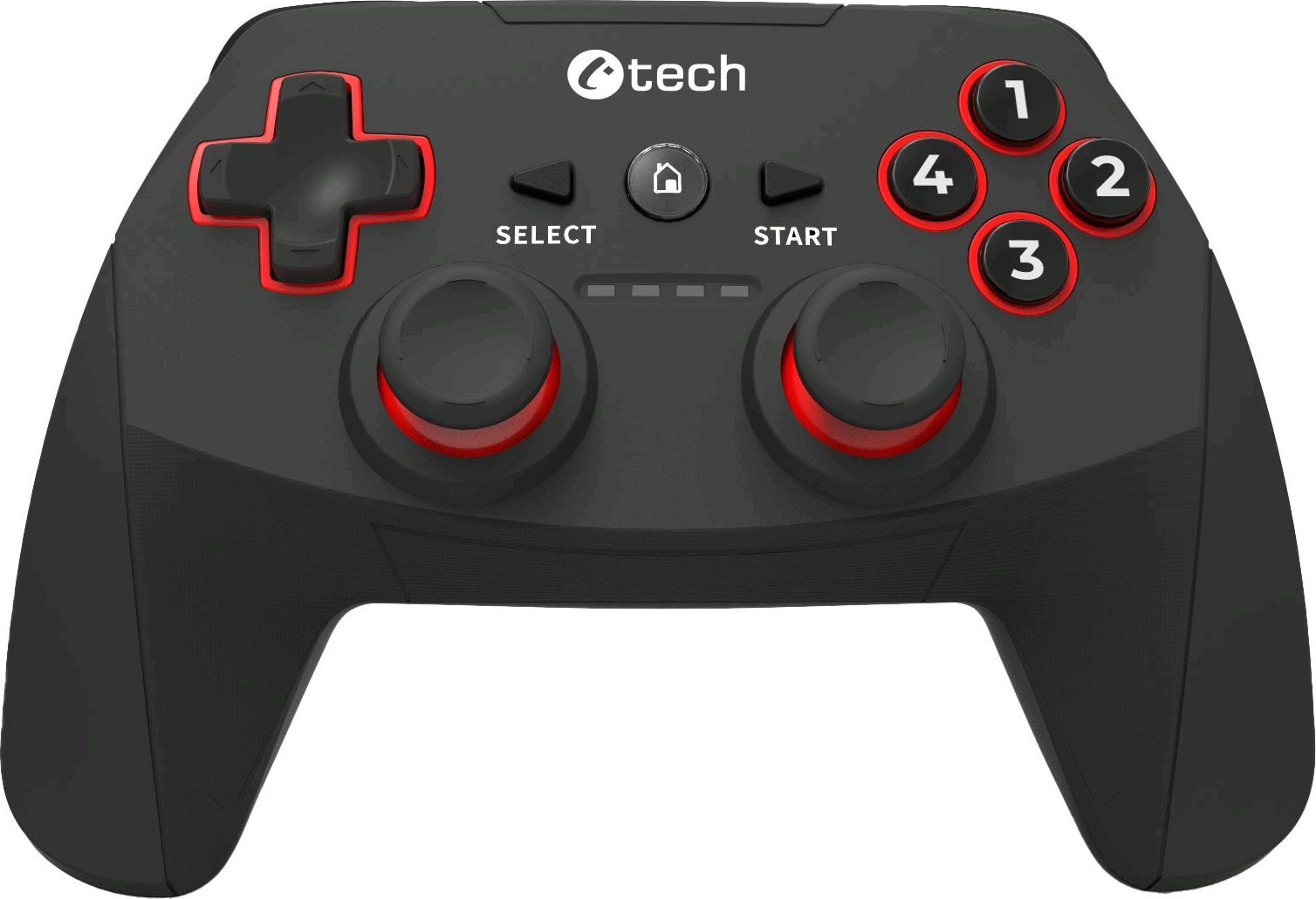 Gamepad C-Tech Khort, pa kabllo, vibrim, i zi