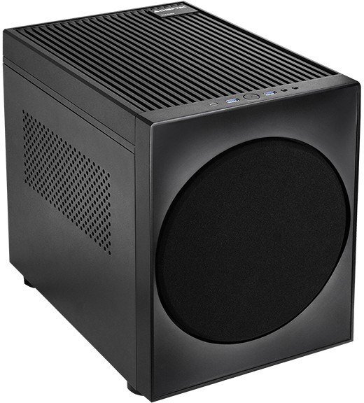 Куќиште за компјутер Chieftec The Cube CI-03B-OP, mATX, вентилатор 200mm, црна
