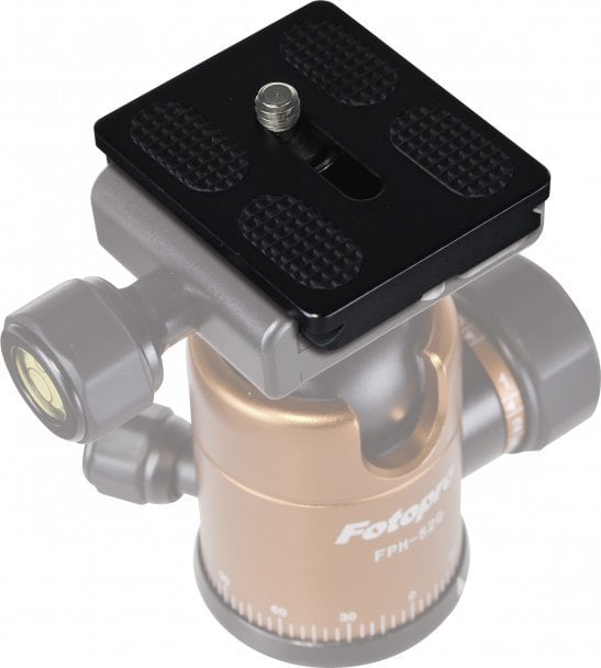 Platë quick release Rollei QAL-50, alumini, universale, e zezë