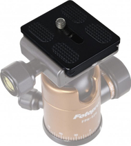 Плоча со брзо ослободување Rollei QAL-50, алуминиум, универзална, црна