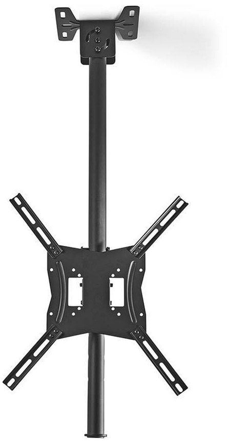 Mbajtës tavanor për TV dhe monitor, rrotullues, për 26"-42", i zi