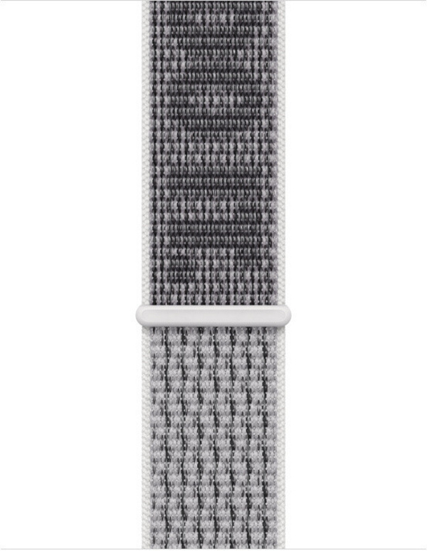 Apple Watch 41mm Nike Band, Summit White/Black Nike Sport Loop