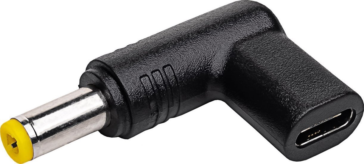 Адаптер полнач Akyga УСБ-Ц во 5.5 x 2.5 mm, 100W, Пауер Деливери