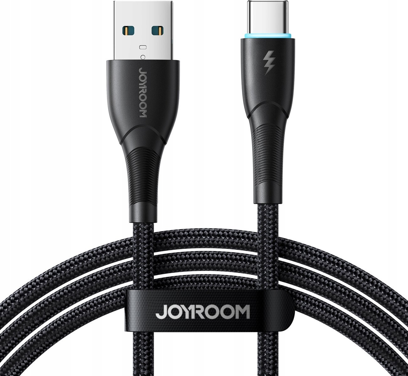 Kabllo karikimi Joyroom Starry Series SA32 AC3, USB A në USB C, 1m, 3A, e zezë