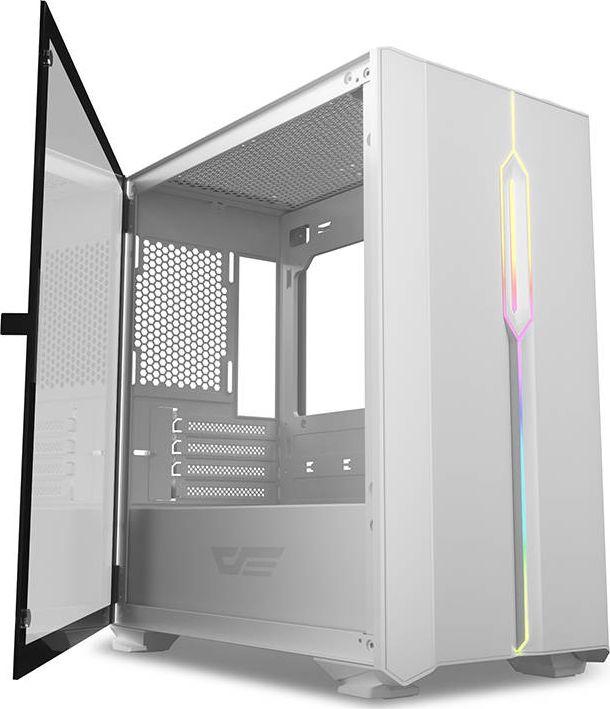 Kasë Darkflash DLM23, e bardhë, Mini Tower