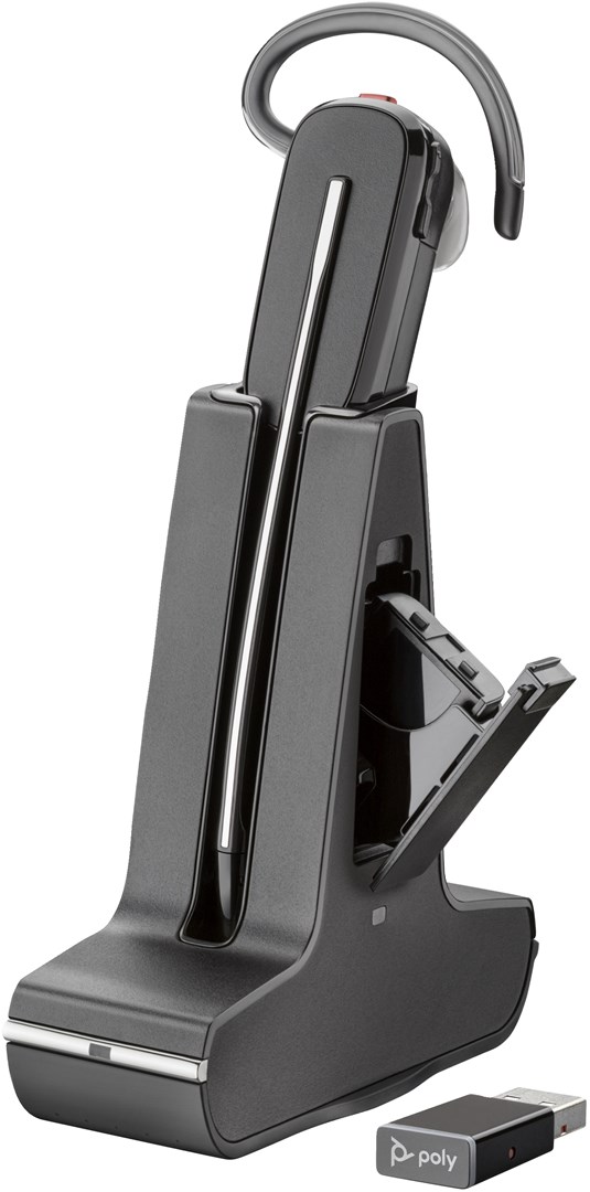 Kufje Poly Savi 8245 UC, USB-A, DECT, e zezë