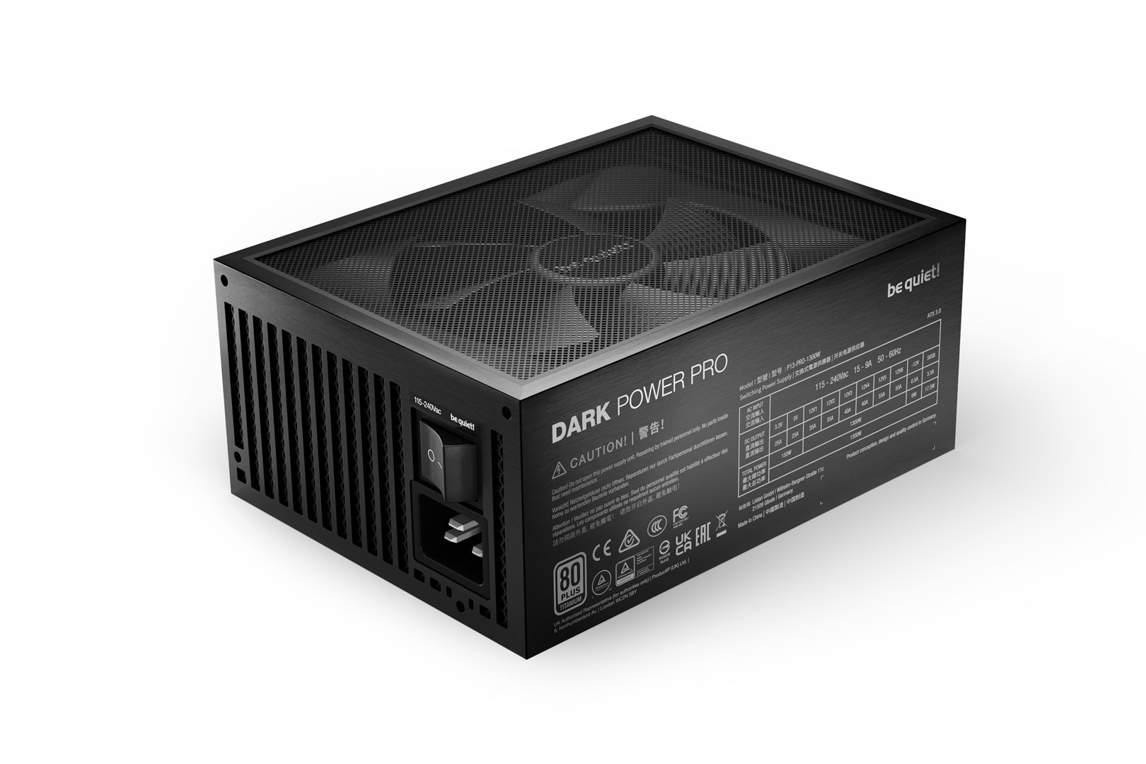 Burim energjie be quiet! Dark Power Pro 13 | 1300W, 20+4 pin ATX, 1300 W