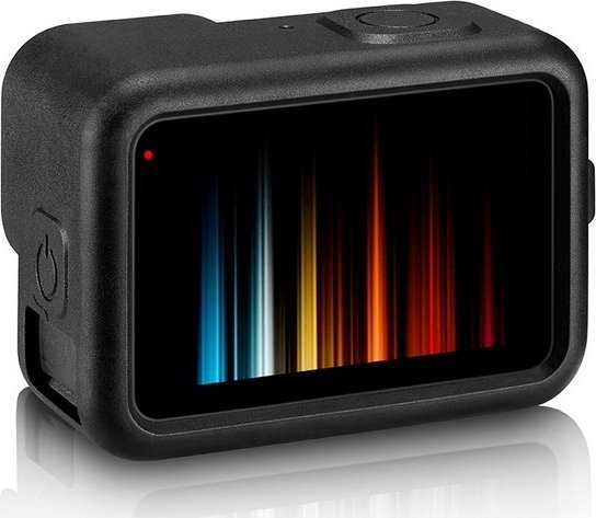 Mbulesë silikoni Puluz PU518B për GoPro HERO 9 10, set 3 në 1, e zezë