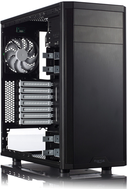 Kasë Fractal Design Core 2500, e zezë