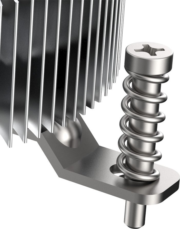 Ftohës CPU Akasa AK-CC6610EP01, për Intel LGA1700, profil i ulët, gri