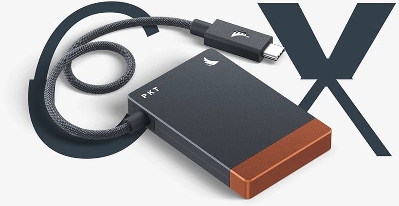 Lexues kartash Angelbird PKT CFexpress Type A, USB C, gri