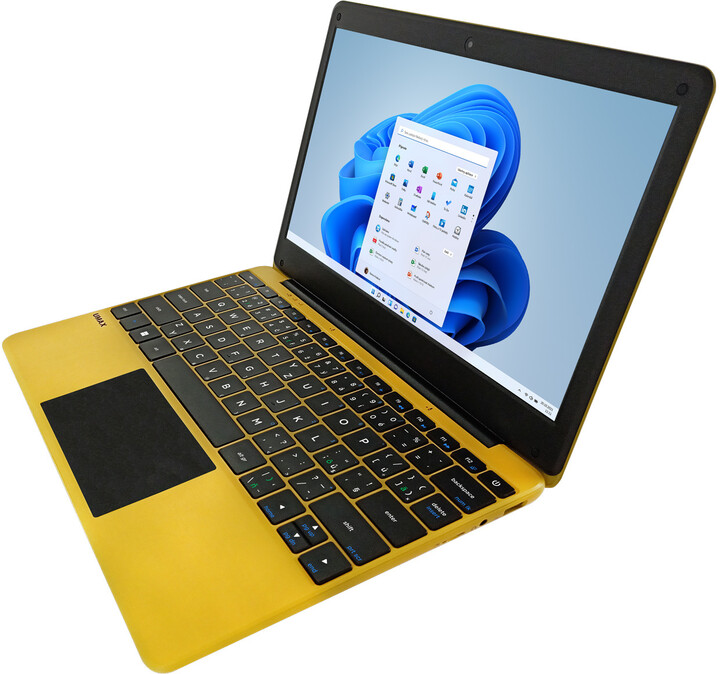 Laptop UMAX VisionBook 12WRx, 11.6 ", Intel Celeron N4020, 4GB RAM, 128GB eMMC, Intel UHD Graphics, i verdhë