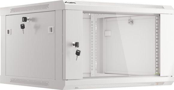 Kabinet Lanberg 19", 6U, i bardhë