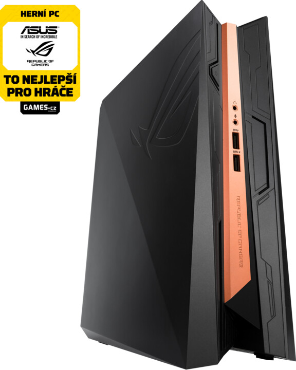 Kompjuter ASUS ROG GR8 II-T029Z, Intel Core i7, 16GB DDR4, 256GB SSD, i zi 