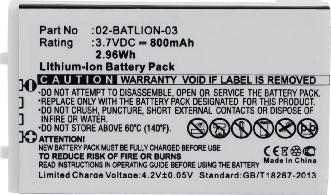 Bateri për skaner Opticon CoreParts MBXPOS-BA0239, për OPL-7724 OPL-7734 OPL-9700 OPL-9712 OPL-9713 OPL-9723, e bardhë