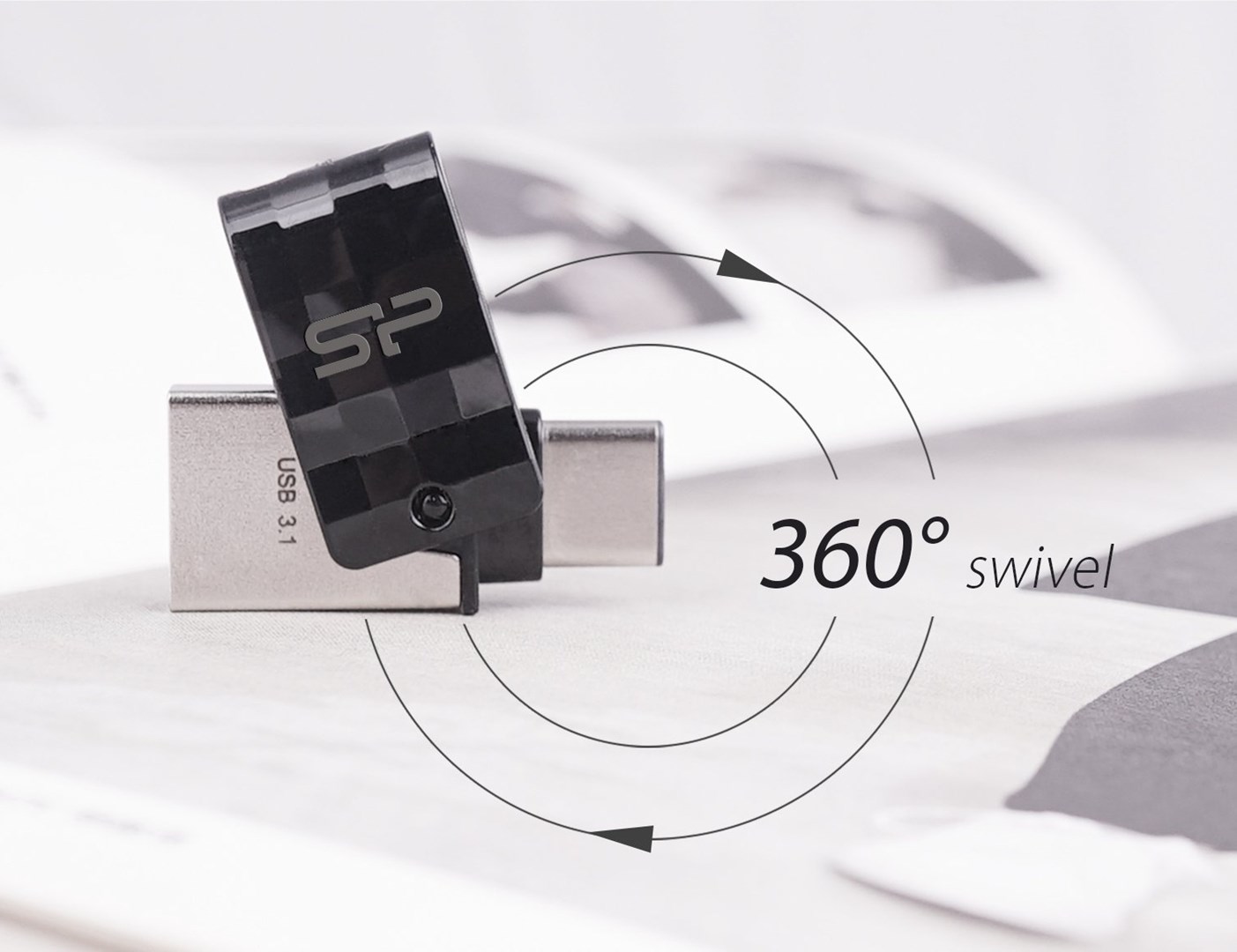 USB Silicon Power Mobile C31, 32 GB, USB Type-A / USB Type-C