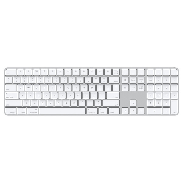 Apple Magic Keyboard (2021) with Touch ID and Numeric Keypad, International English