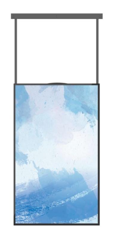 Monitor profesional signage Dahua HighBrightness, 55", FHD, 3000 nit, i zi