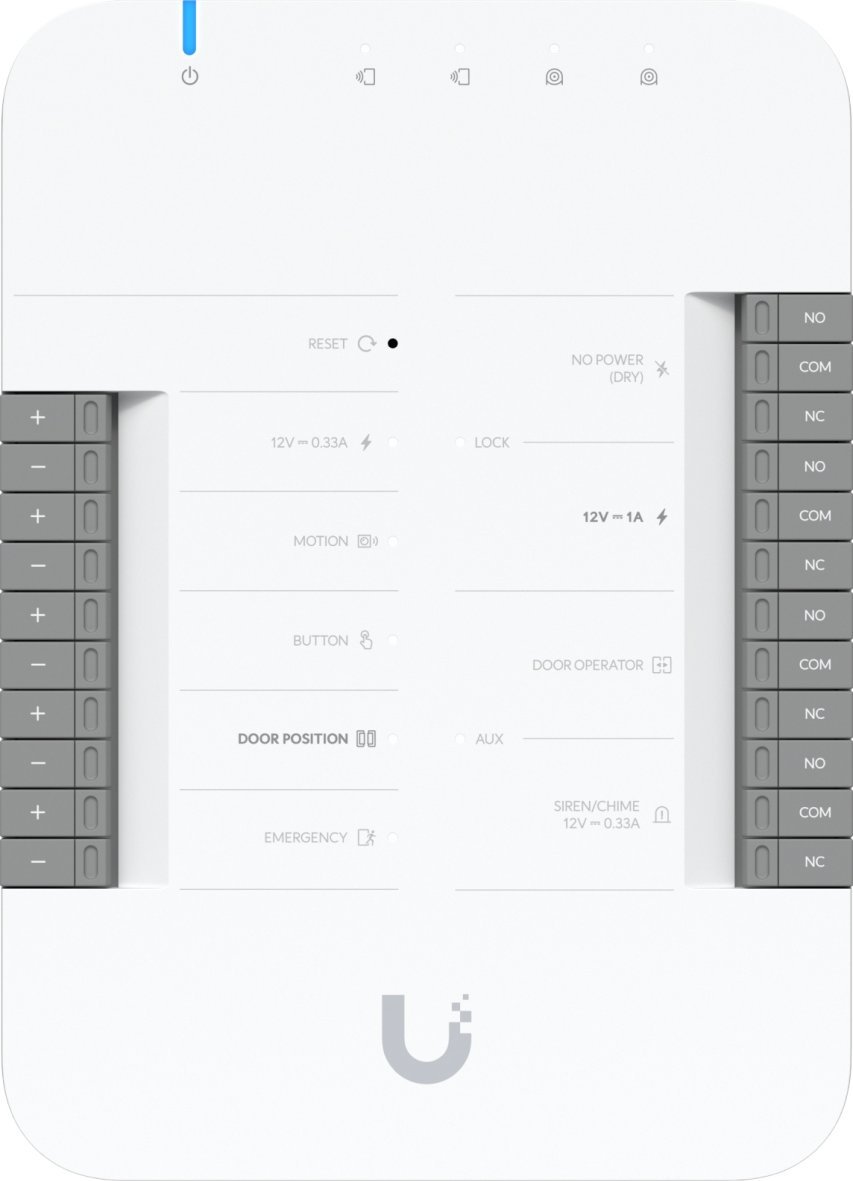 Set kontrolli hyrjeje Ubiquiti G2 Starter Kit, Door Hub me lexues G2, 10 karta, i zi argjendtë