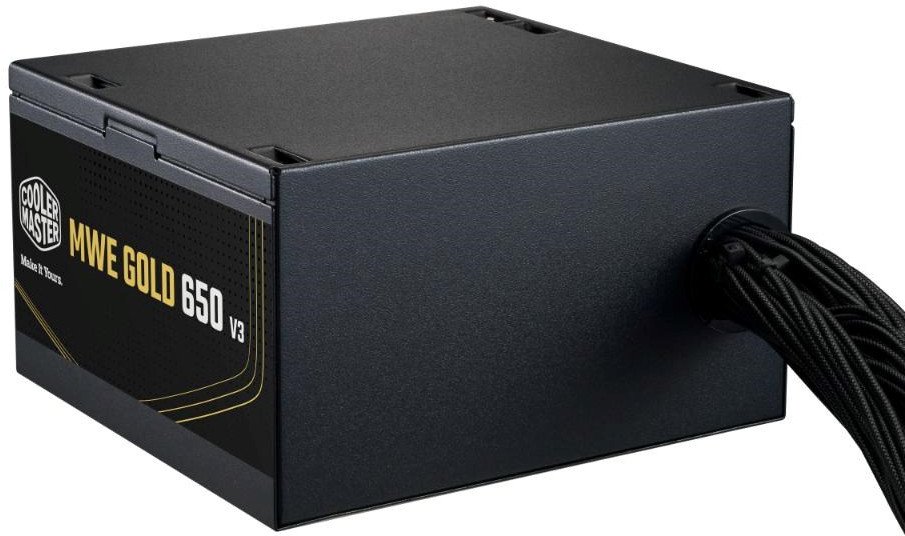 Напојување Cooler Master MWE Gold 650 V3, 650W, 80 Plus Gold, црно