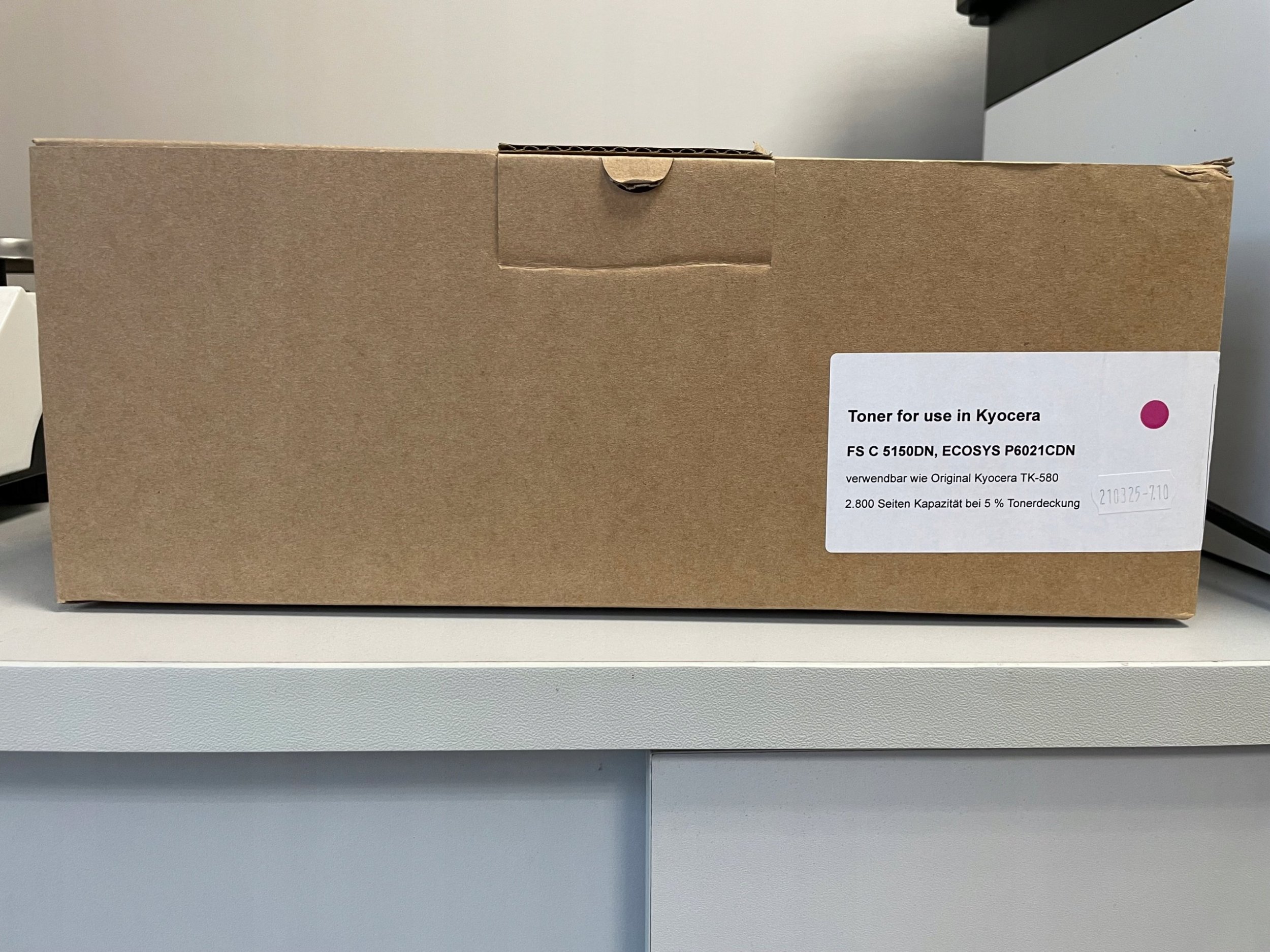 Toneri Katun për Kyocera TK-580M, FS-C5150DN, magenta me çip