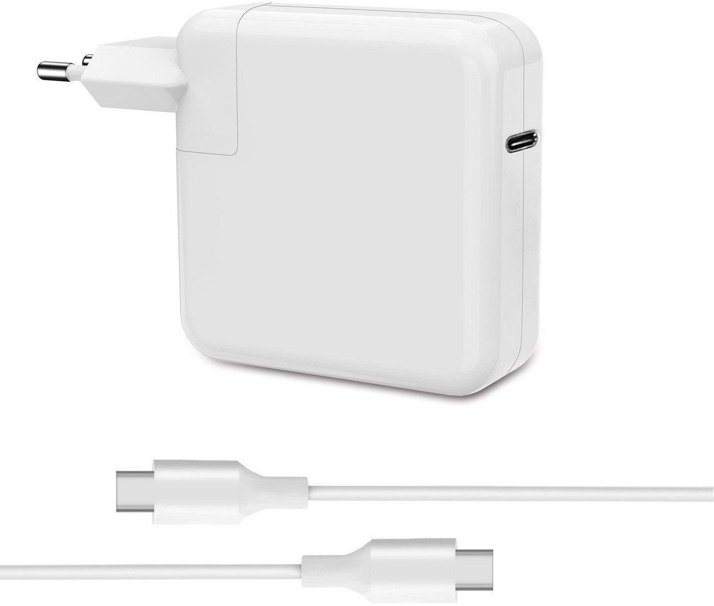 Karikues USB C CoreParts për Apple, kompakt, i bardhë