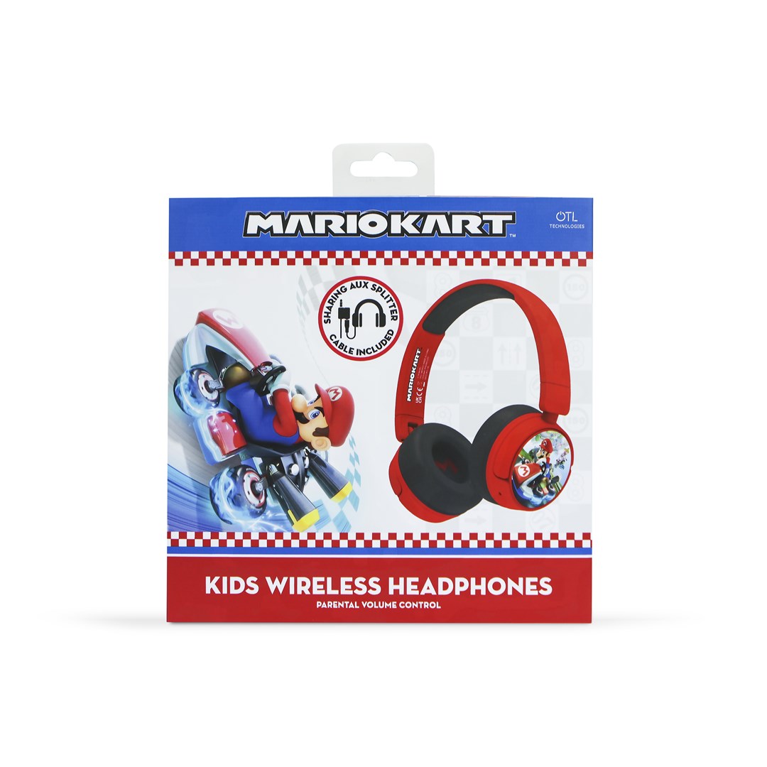 Kufje OTL Technologies Mario Kart Wireless, të kuqe