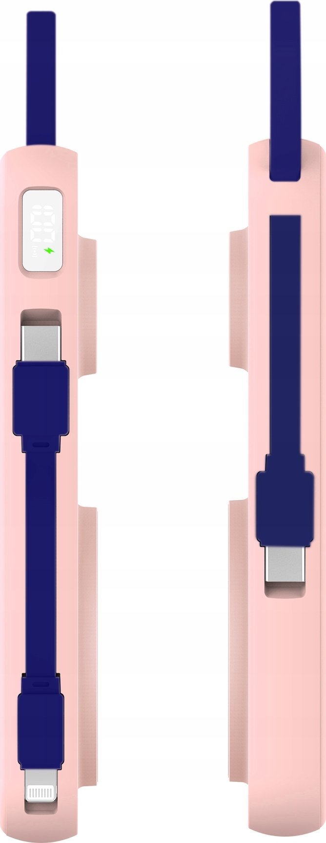 Powerbank 3mk PastelUp, MagSafe, полнење за Apple Watch, повеќебоен пастел