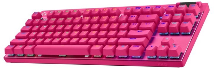 [OUTLET] Tastierë Logitech G Pro X TKL Lightspeed, GX Brown, US, rozë