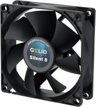 Кулер за куќиште GELID Silent 8 PWM FN-PX08-21, 80mm, 4 пински, црн