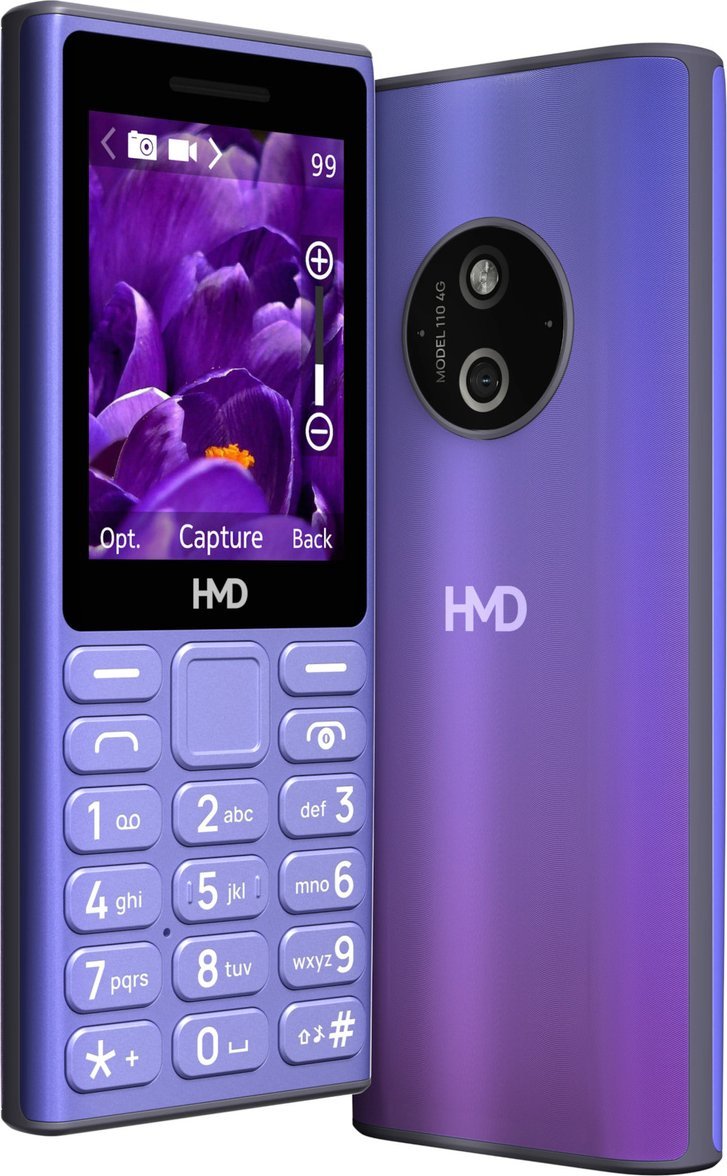 Telefoni HMD 110, 4G, blu