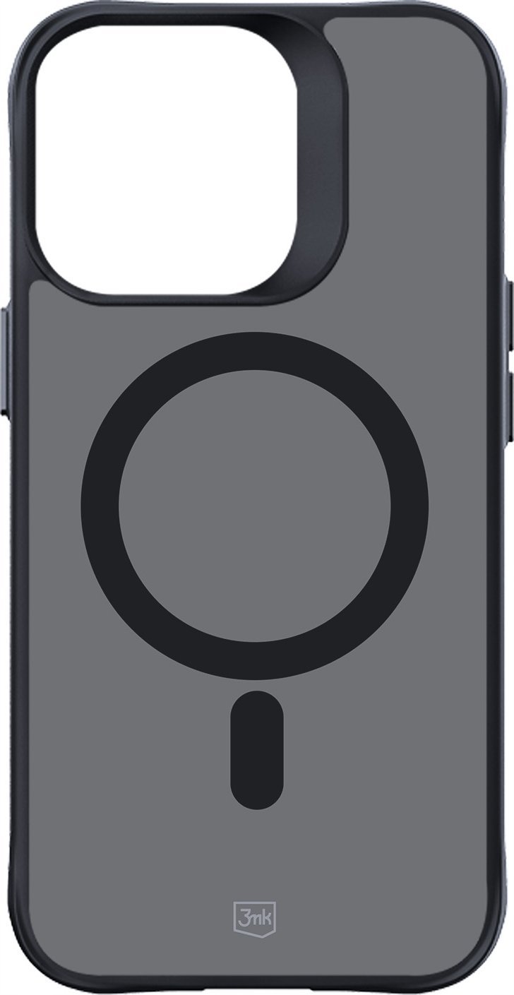 Mbulesë mbrojtëse 3MK Smoke MagCase Pro, për iPhone 13 Pro, e zezë