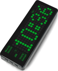 Modul orë dixhitale LED Waveshare Pico Clock Green, HAT për Raspberry Pi Pico, i gjelbër