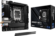 Pлоча Asrock B860I WiFi, Intel B860 LGA1851, Mini ITX, црна